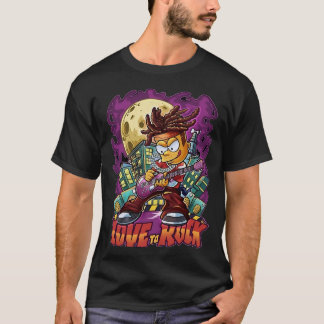Love to Rock - Urban Guitarist T-Shirt