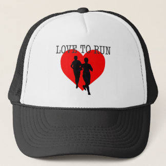 Love To Run Trucker Hat
