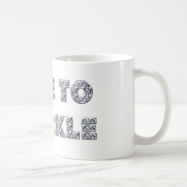 Love To Sparkle Coffee Mug (Right)