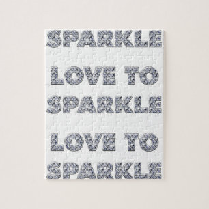 Love To Sparkle Jigsaw Puzzle
