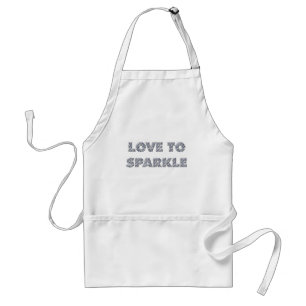 Love To Sparkle Standard Apron