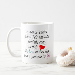Love to Teach Dance Mug