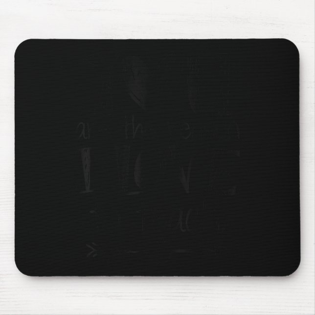 Love To Teach Sitive Affirmation Motivational Teac Mouse Mat (Front)