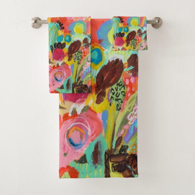 Love to Travel I Bath Towel Set (Insitu)