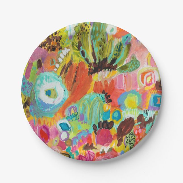 Love to Travel I Paper Plate (Front)