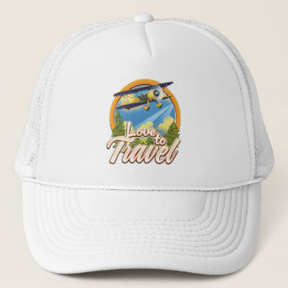 Love to Travel Trucker Hat
