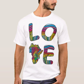 Love to zebras Africa T-Shirt