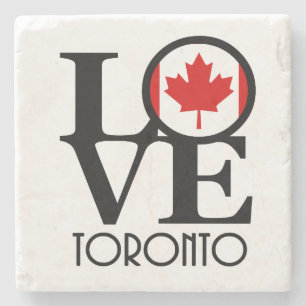 LOVE Toronto Stone Coaster