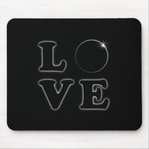Love Total Solar Eclipse 04 08 2024 Totality Mouse Mat