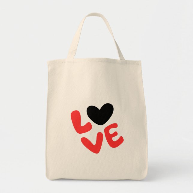 Love Tote Bag  (Front)