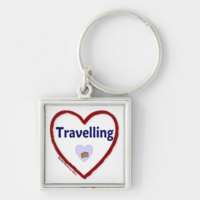 Love Travelling Key Ring (Front)