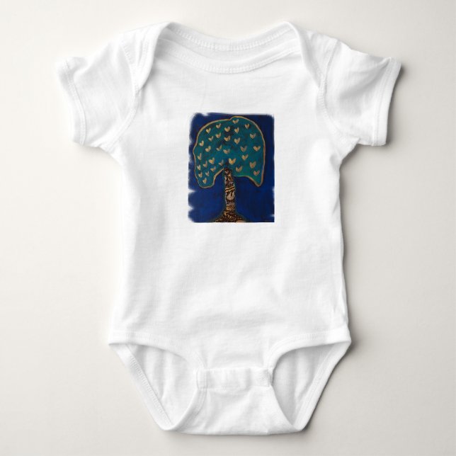 Love Tree Baby Jersey Bodysuit (Front)