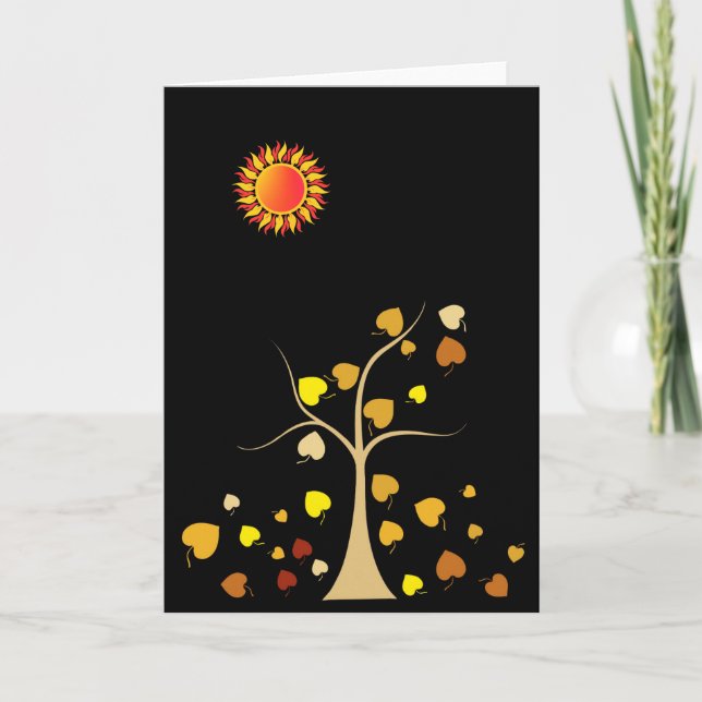 Love Tree Greeting Card (Front)