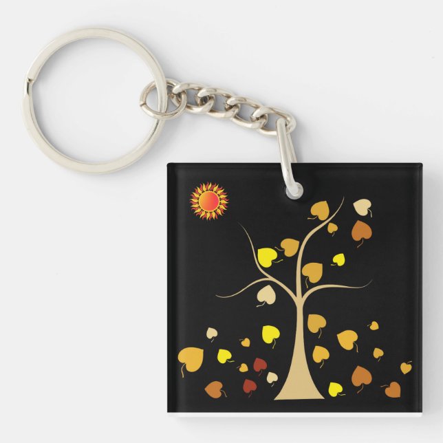 Love Tree Keychain (Front)