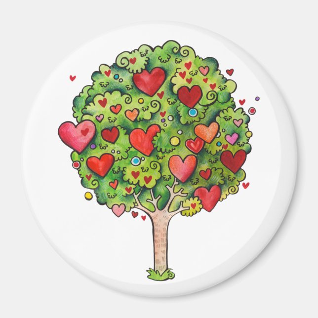 Love Tree Magnet (Front)