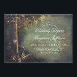 Love Tree Mason Jar Lights Rustic Woodland Wedding Invitation<br><div class="desc">Tree heart,  string lights,  firefly mason jars the one of the kind rustic woodland wedding invitations</div>