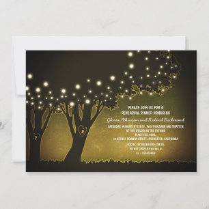 love tree night lights rehearsal dinner invites