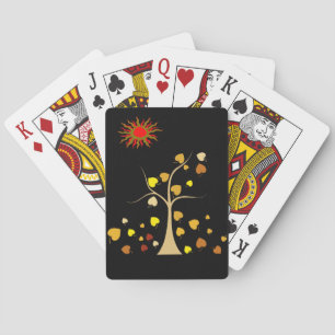 Love Tree Playing Cards