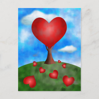 love-tree postcard