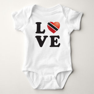 Love Trini heart Baby Bodysuit