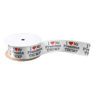 Love Trump Satin Ribbon