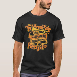 Love Trumpet Instrument Player Marching Band Funny T-Shirt