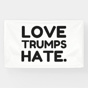 Love Trumps Hate Banner