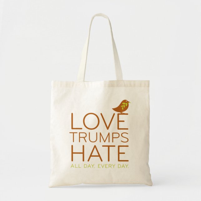 Love Trumps Hate Tote (Front)