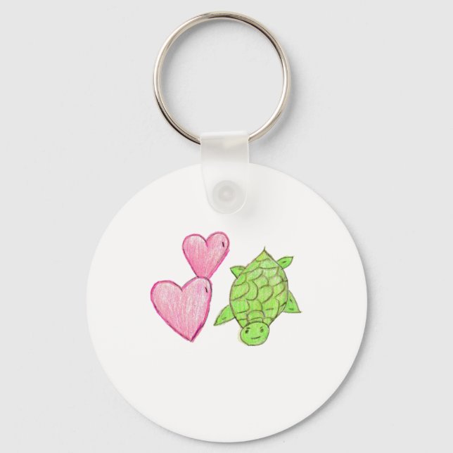 Love Turtle Key Ring (Front)