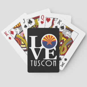 LOVE Tuscon Arizona Playing Cards