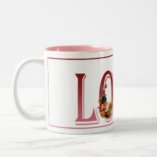 LOVE Two-Tone COFFEE MUG