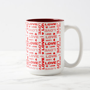 Love Two-Tone Coffee Mug
