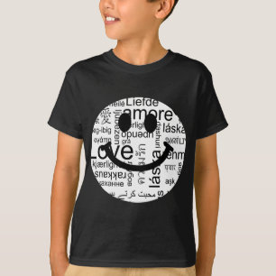 Love typography T-Shirt