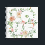 LOVE Typography with Watercolor Roses and Greenery Notebook<br><div class="desc">This customizable 'LOVE' typography notebook,  featuring watercolor roses and greenery,  is perfect for Valentine's Day,  anniversaries,  or as a thoughtful gift. Ideal for journaling,  note-taking,  or sketching,  this notebook also makes a stylish addition to school,  office,  or personal use. Personalize the cover to make it uniquely yours!</div>