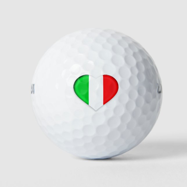Love-U-Italy Golf Balls (Front)