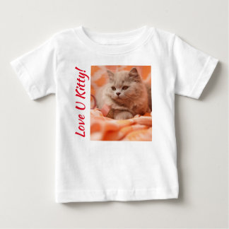 Love U Kitty Baby T-Shirt