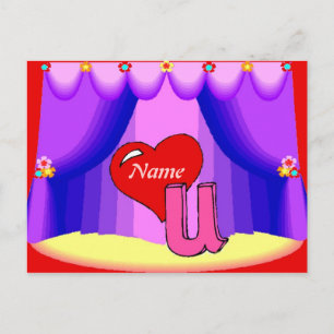 LOVE U POSTCARD