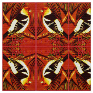 Love U Tanager Fabric