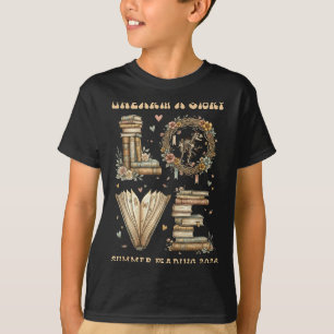 Love unearth a story summer reading 2026 dino T-Shirt