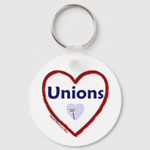 Love Unions Key Ring