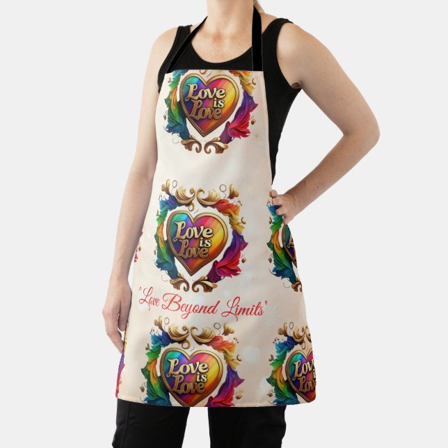 "Love Unites All" Apron (Insitu)