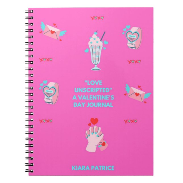 Love Unscripted: A Valentine's Day Journal (Front)