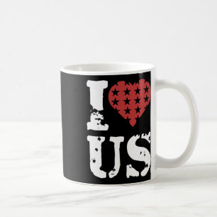 Love Us 4th Of July Memorial Day Veteran Day Coffee Mug