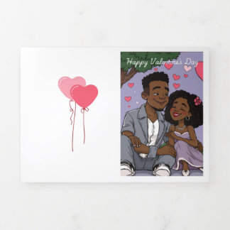 Love - Us Tri-Fold Holiday Card