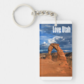 Love Utah Key Ring