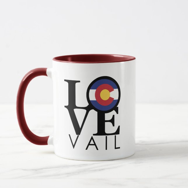 LOVE Vail Colorado Mug (Left)