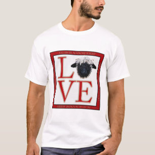 Love Valais Blacknose Sheep T Shirt