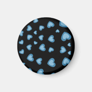 LOVE VALENTINE, BIRTHDAY PARTY GIFT WITH HEARTS MA MAGNET