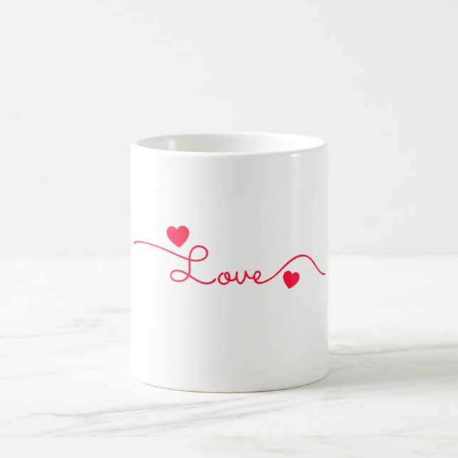 love Valentine Coffee Mug (Center)