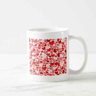 Love, Valentine, Day, Heart, Women, Pink, Rose Coffee Mug